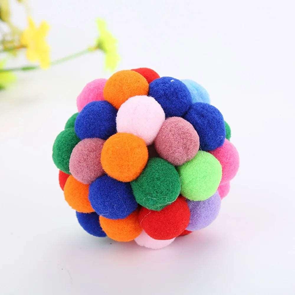 The Cat Ball Toy combines durability with a playful design, perfect for cats who love to chase and bat at toys