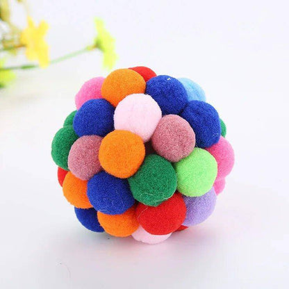 Perfect for solo play or interactive sessions, the Cat Ball Toy is an essential addition to your cat's toy collection