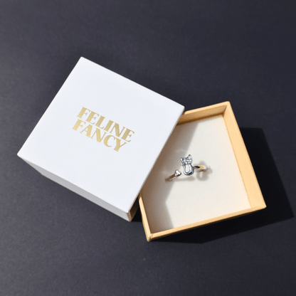 The Marie Cat Ring makes a thoughtful gift for any occasion, especially for cat enthusiasts