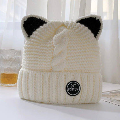 The Cat Ears Beanie combines warmth and whimsy, making it a must-have accessory for cat lovers