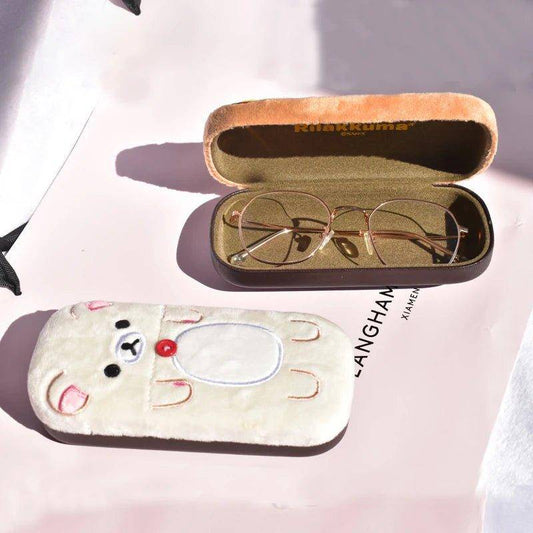 Cat Glasses Case featuring a playful design with cute cat motifs to protect your glasses in style