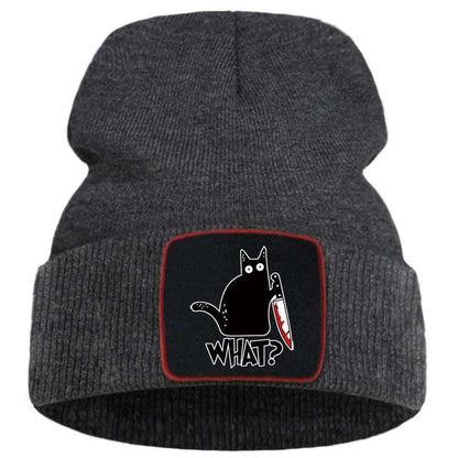 Crafted with soft, high-quality materials, the Cool Cat Beanie is designed to keep you warm and comfortable