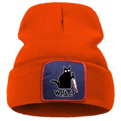 Show off your feline-inspired style with this adorable and functional Cool Cat Beanie