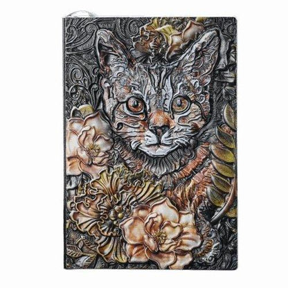 Feline Flower Notepad