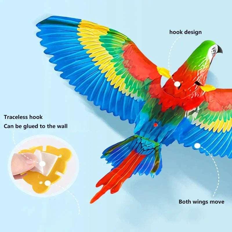 Flying Bird Cat Toy