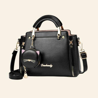 Kitty Charm Handbag - Feline Fancy