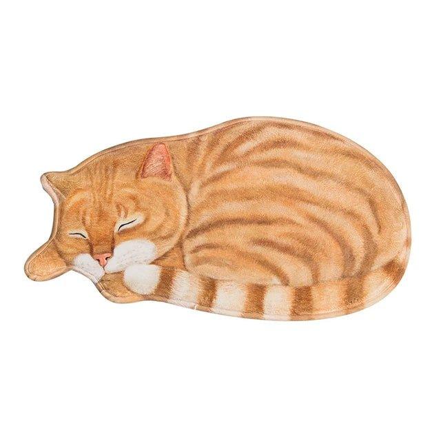 Perfect for adding a pop of color and personality to your space, the Cartoon Cat Rug is a versatile addition to any room