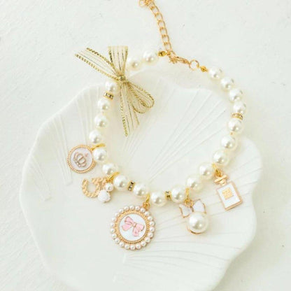 Pearl Cat Collar - Feline Fancy