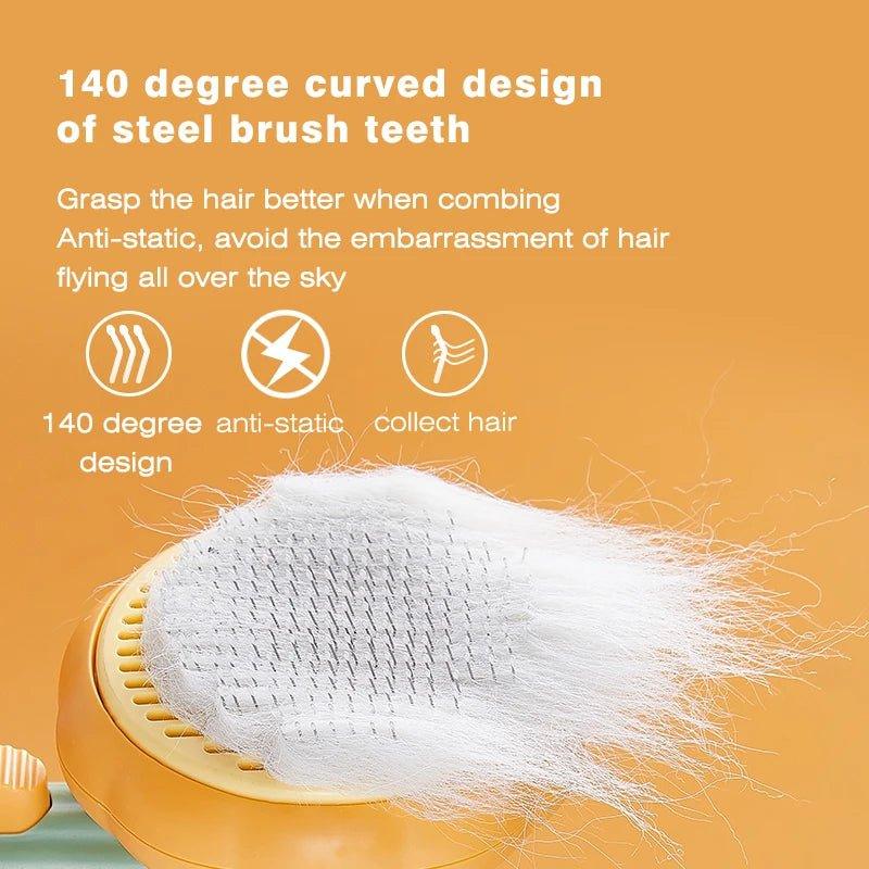 Pumpkin Cat Brush - Feline Fancy