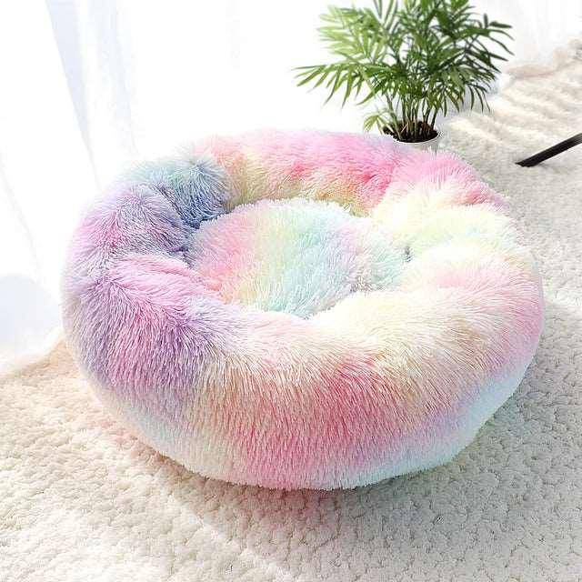 Perfect for cats that enjoy burrowing, the Cat Donut Bed provides a deep, comfy space for them to feel safe and secure