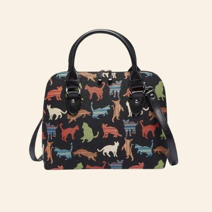 Tapestry Cat Bag - Feline Fancy