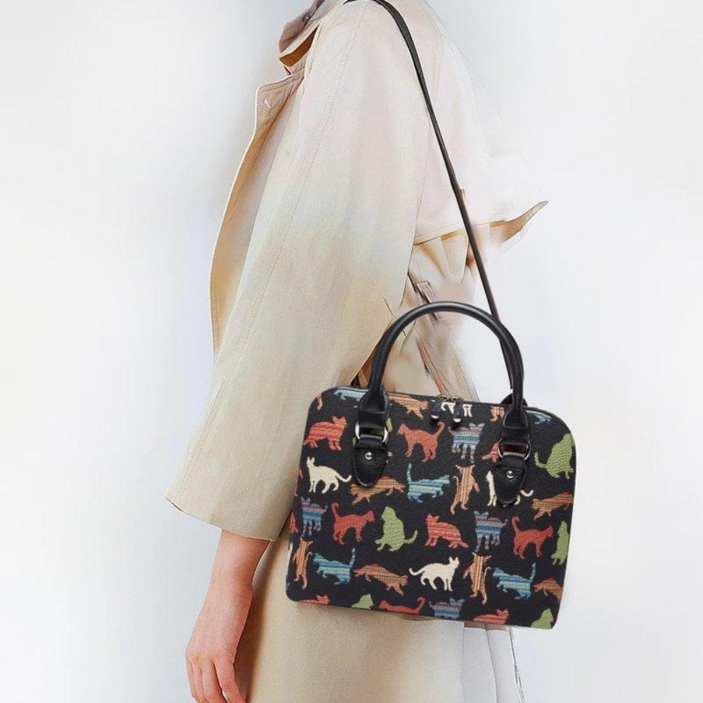 Tapestry Cat Bag - Feline Fancy