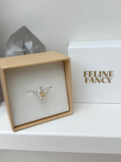 Teddy Cat Ring - Feline Fancy