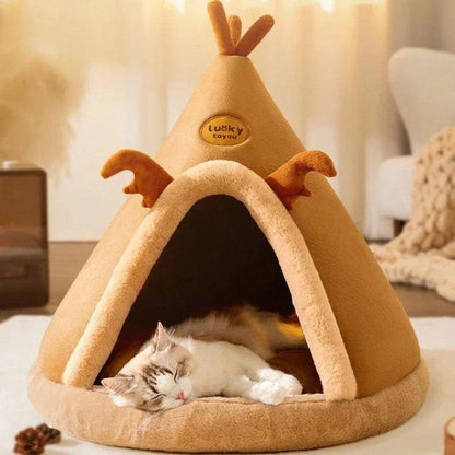 Teepee Cat Bed - Feline Fancy