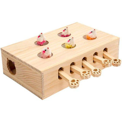 Whack A Mole Cat Toy - Feline Fancy