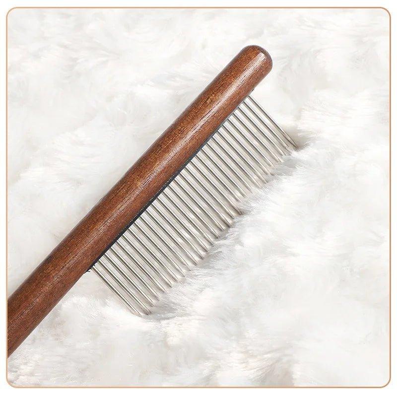 Wooden Cat Comb - Feline Fancy