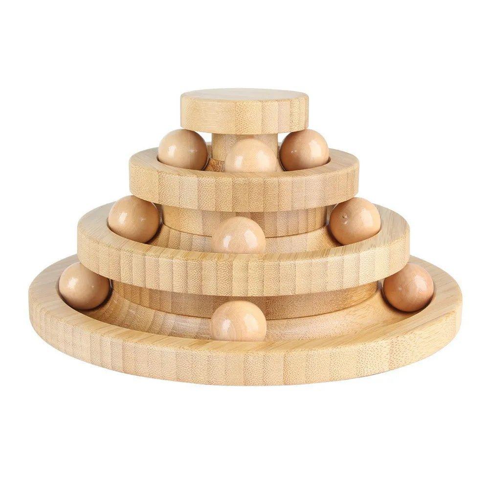 Wooden Cat Toy - Feline Fancy