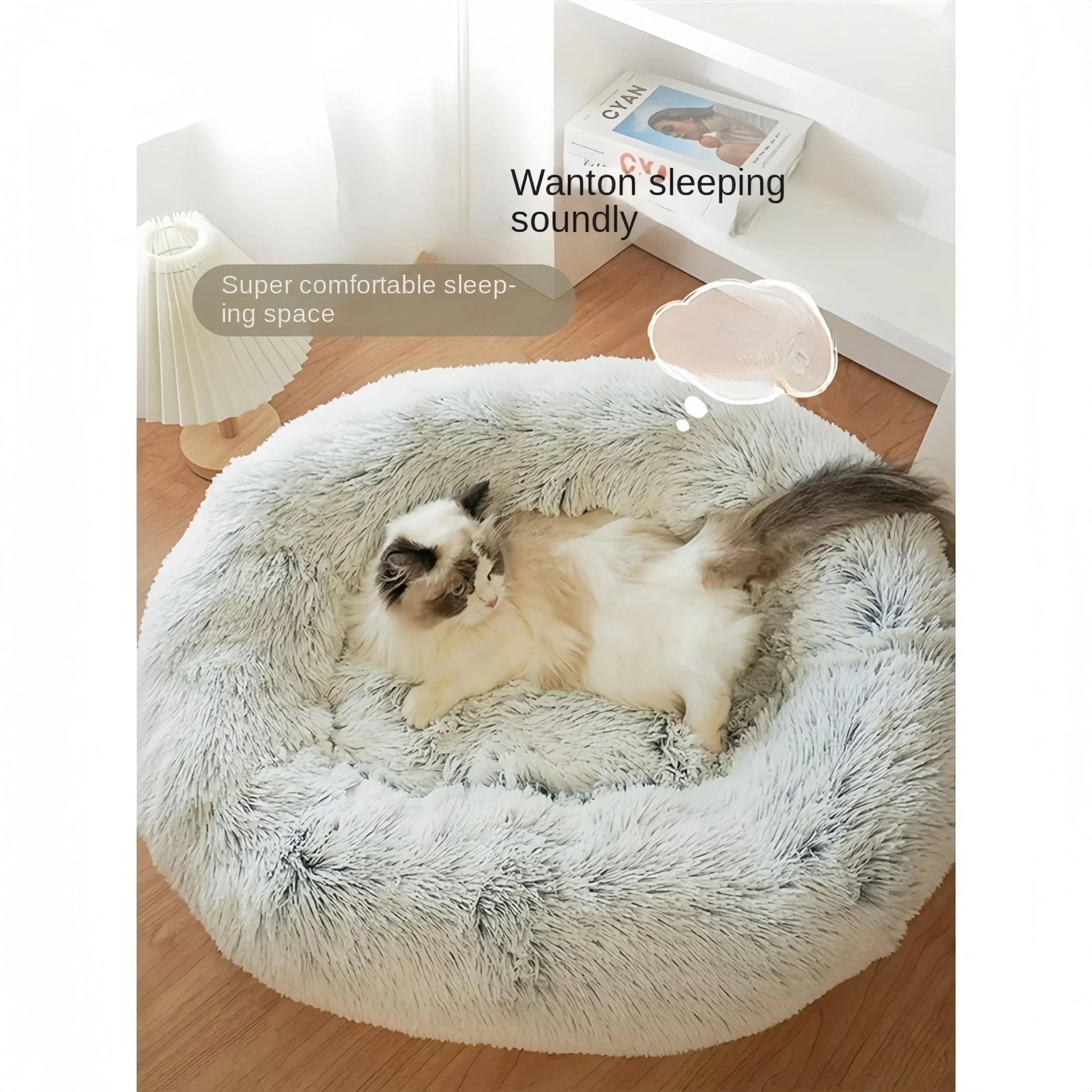 Perfect for any cat that loves to sleep in comfort, the Orthopedic Cat Bed ensures they wake up feeling refreshed and relaxed